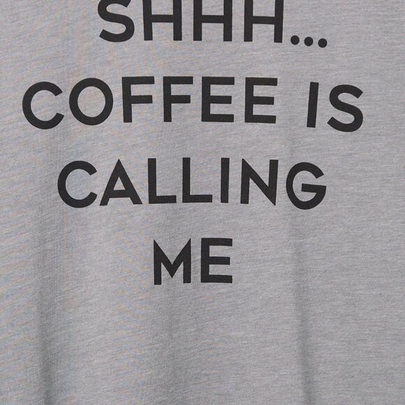 Torrid Coffee Calling Signature Jersey Crew Everyday Grey T-Shirt sz 3x NWT - Picture 4 of 4